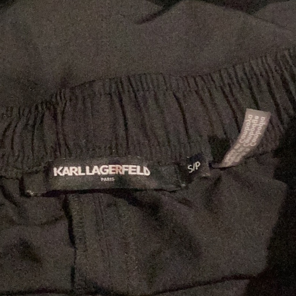 Karl Lagerfeld Black Pants
